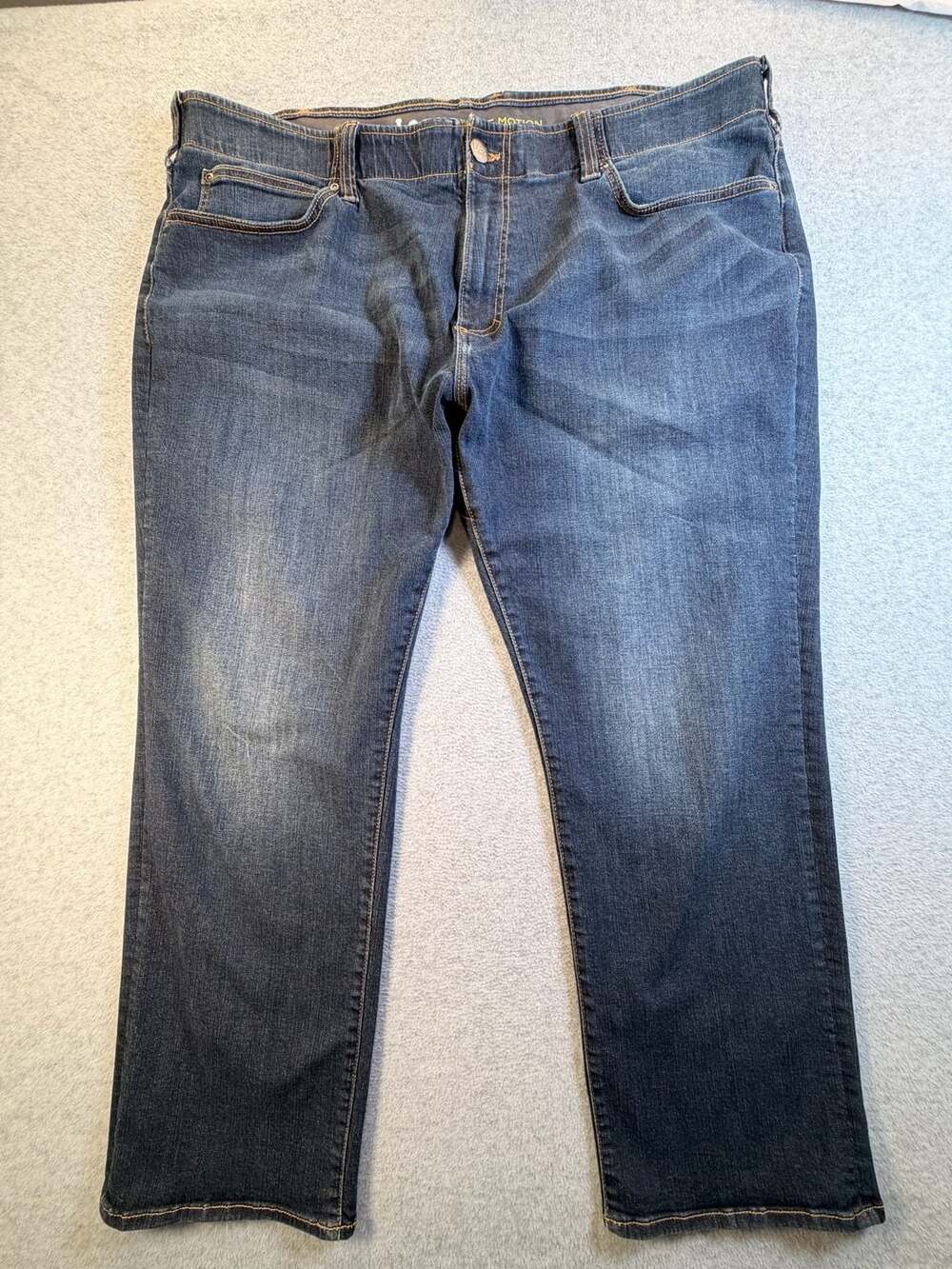 Lee Extreme Motion Athletic Fit Jeans Size 44x30 Blue Denim Stretch